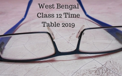 WBCHSE Routine 2019